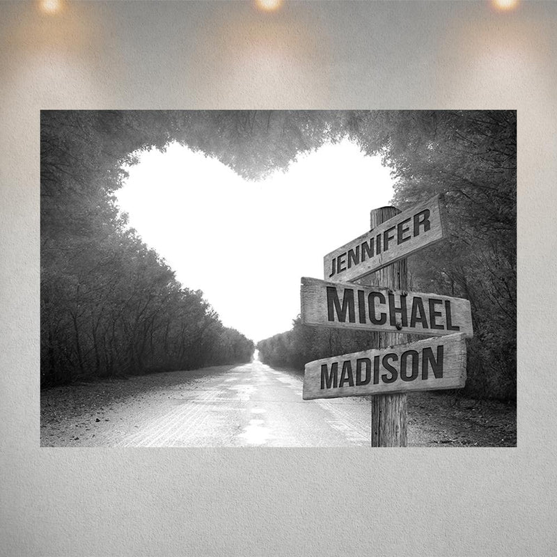 Heart Road Multi-Names Poster