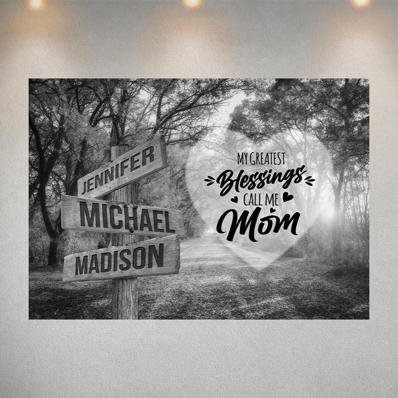 Autumn Road 2 - Call Me Mom Multi-Names Poster