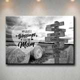 Country Road - Call Me Mom Multi-Names Premium Canvas