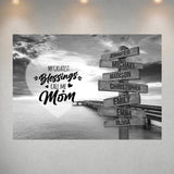 Ocean Dock - Call Me Mom Multi-Names Poster