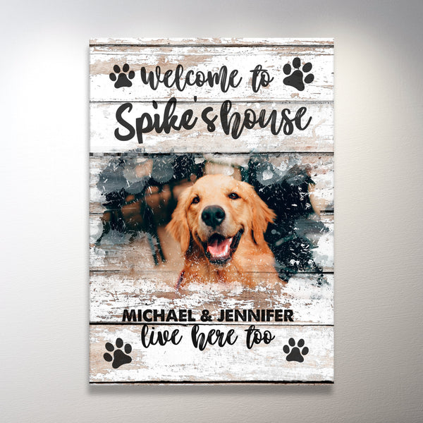 Dog's House Premium Canvas