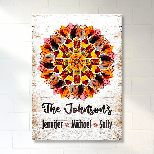 Picturedala Multi-Names Premium Canvas