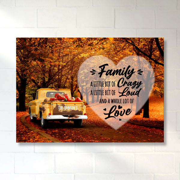 Old Truck Road Saying 2 Premium Canvas