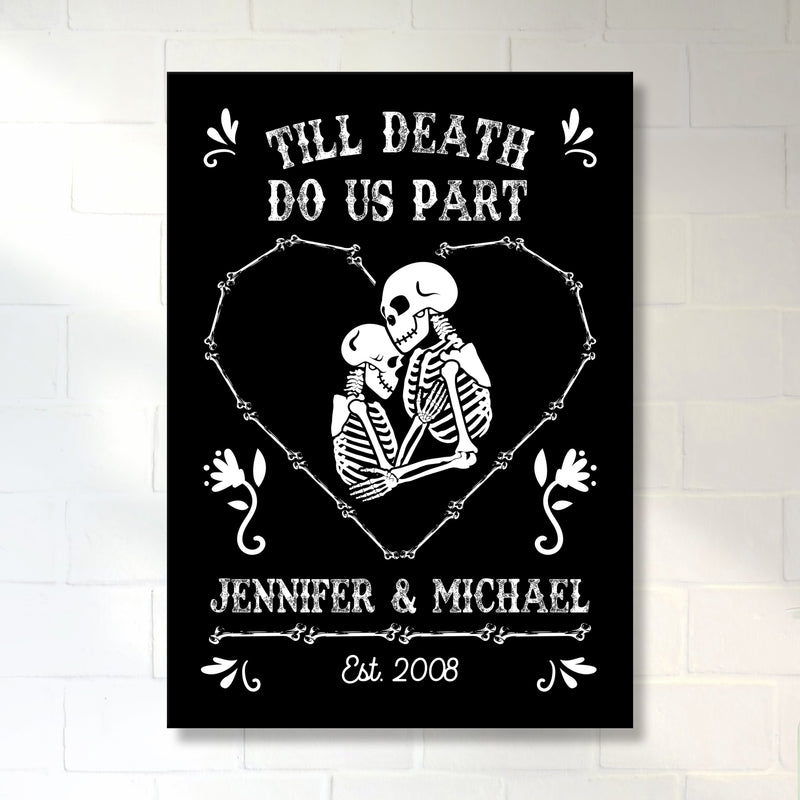 Till Death Premium Canvas