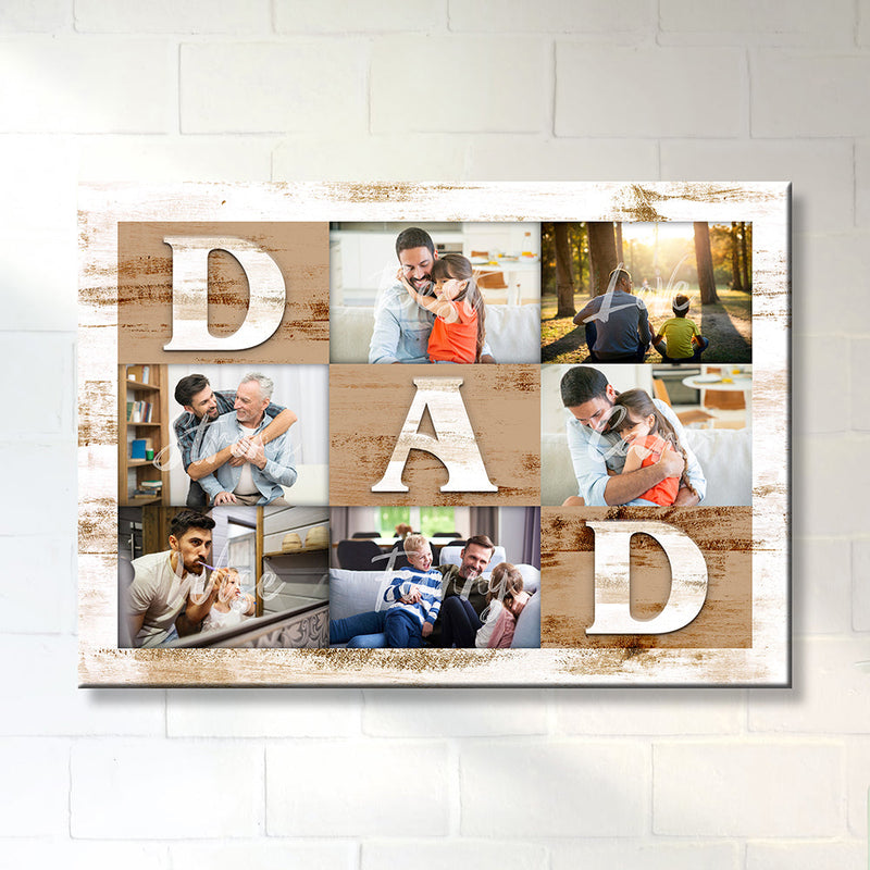 Dad Tiles Premium Canvas