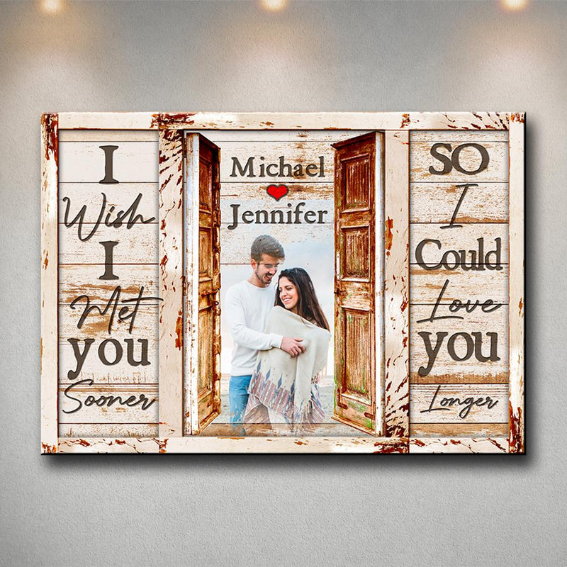 Couple Doors Premium Canvas