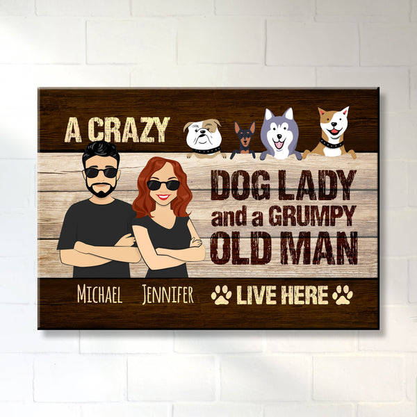 Dog Family Premium Canvas