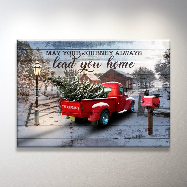 May Your Journey Lead You Home Premium Canvas