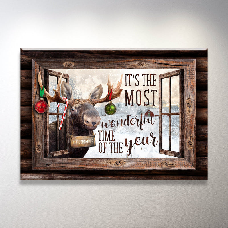 The Most Wonderful Time Of The Year Premium Canvas