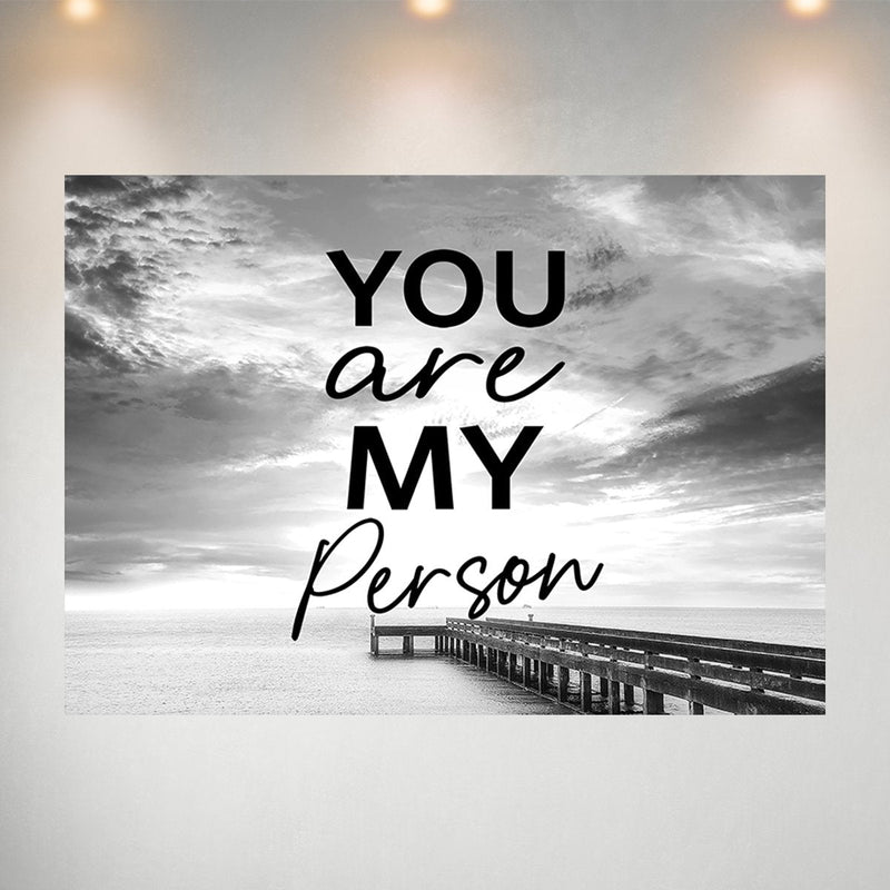 My Person - Ocean Dock Poster