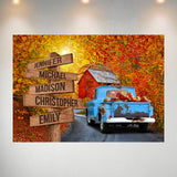 Old Truck Barn 2 Multi-Names Poster