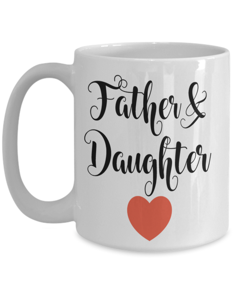 Father & Daughter State Mug