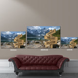 Mountains Color Multi-Names Premium Canvas