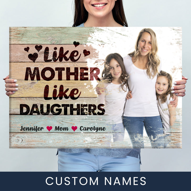 Like Mother Like Daughters Premium Canvas