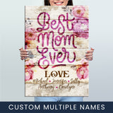 Best Mom Ever Premium Canvas