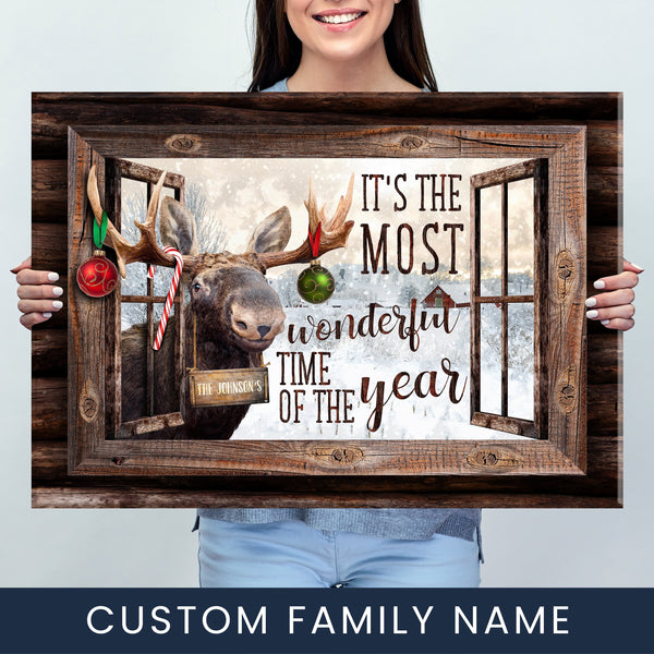 The Most Wonderful Time Of The Year Premium Canvas