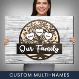 Family Tree Premium Canvas