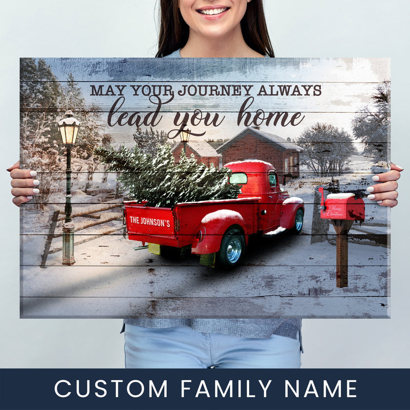 May Your Journey Lead You Home Premium Canvas