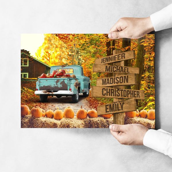 Old Truck Barn 3 Multi-Names Poster