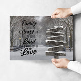 Winter Path Saying 2 Multi-Names Poster