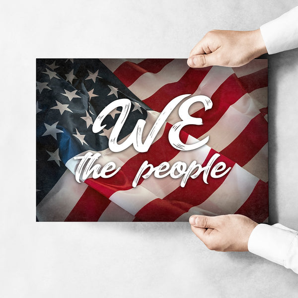 America - We the People Poster