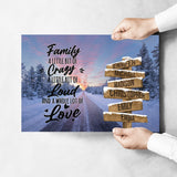 Winter Dawn Road Saying 2 Multi-Names Poster