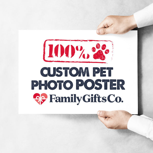 Custom Pet Photo Poster