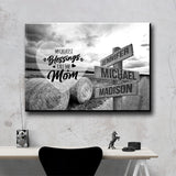 Country Road - Call Me Mom Multi-Names Premium Canvas