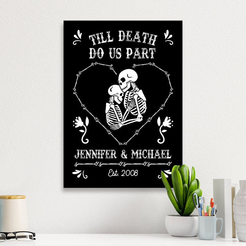 Till Death Premium Canvas