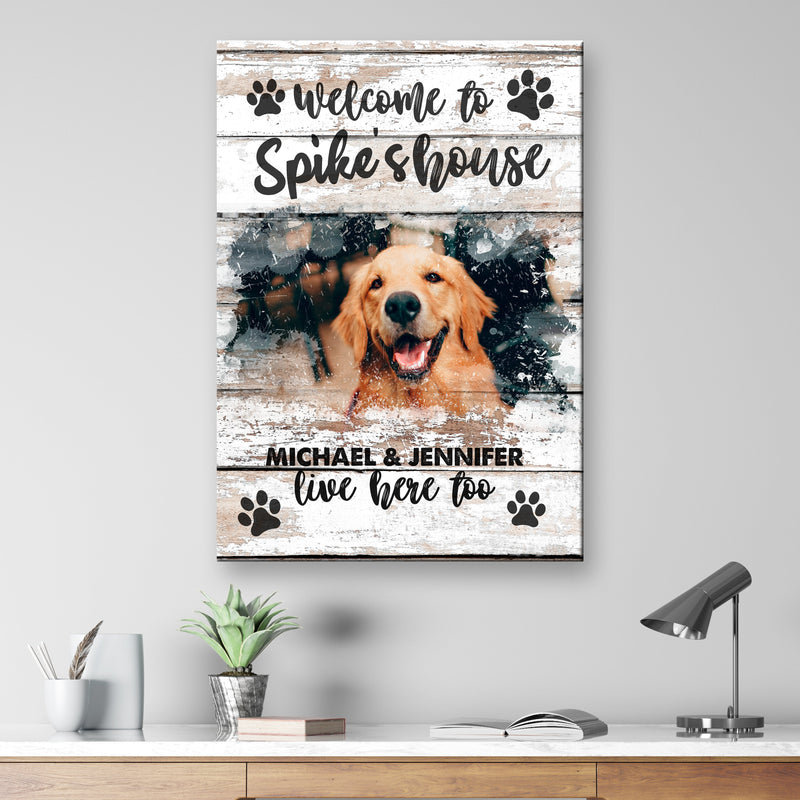 Dog's House Premium Canvas