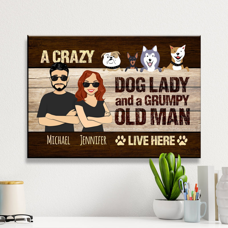 Dog Family Premium Canvas