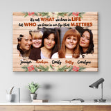 Best Friends Christmas Premium Canvas