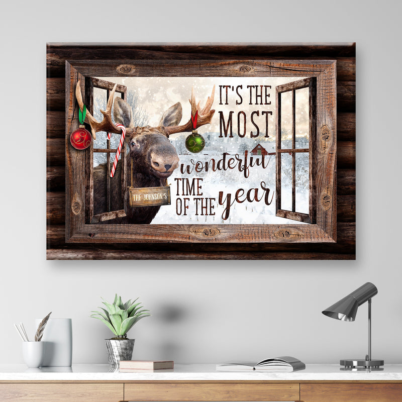 The Most Wonderful Time Of The Year Premium Canvas