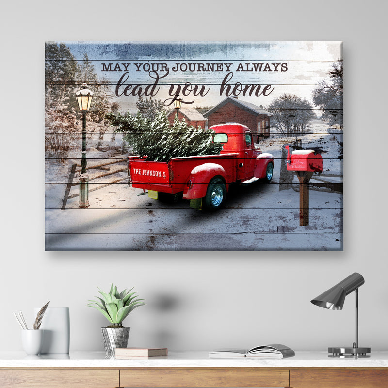 May Your Journey Lead You Home Premium Canvas