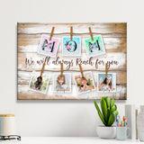 Mom Pictures Premium Canvas