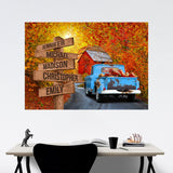 Old Truck Barn 2 Multi-Names Poster