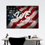 America - We the People Poster