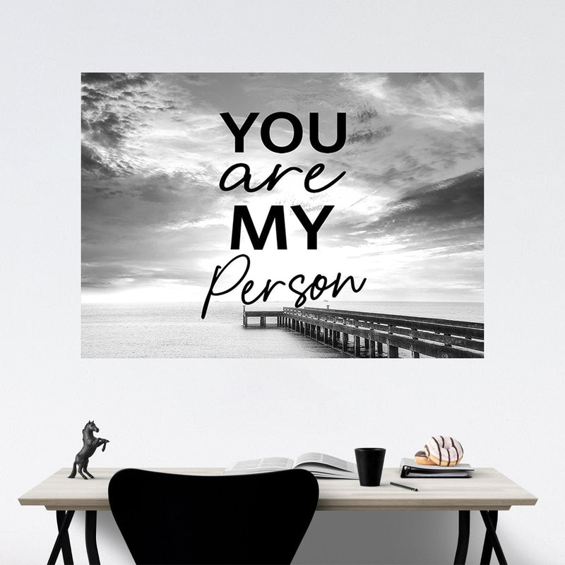 My Person - Ocean Dock Poster