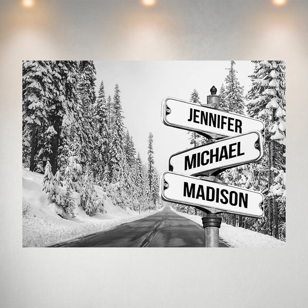 Winter Road Multi-Names Poster
