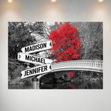 Central Park Multi-Names Poster