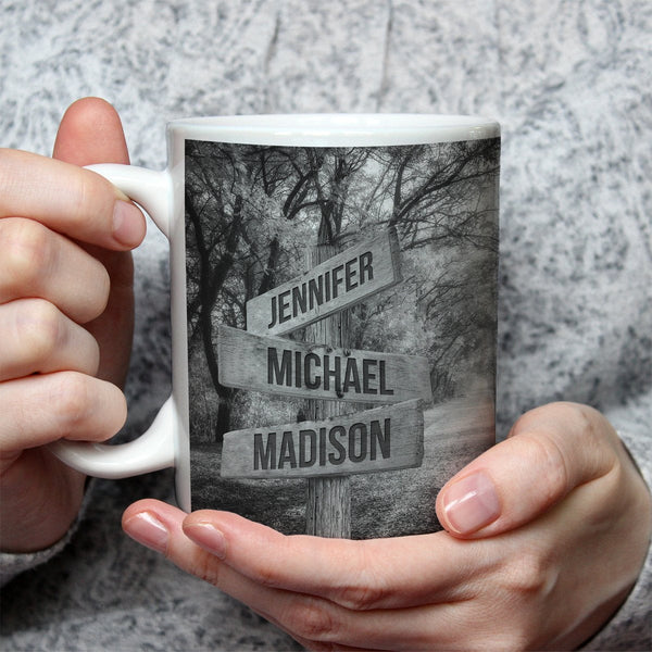 Autumn Road 2 Multi-Names Mug