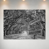 Savannah Road Multi-Names Poster