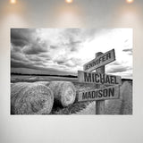 Country Road Multi-Names Poster