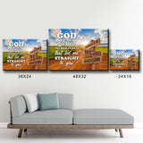 Dirt Road Color - God Blessed Multi-Names Premium Canvas