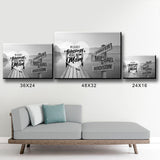 Lake Dock - Call Me Mom Multi-Names Premium Canvas