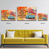 Old Truck Barn Art Multi-Names Premium Canvas