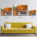 Old Truck Barn 4 Multi-Names Premium Canvas