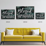 Blessed Family Premium Canvas