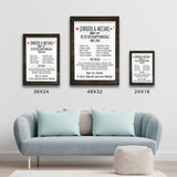 Recipe For Marriage Premium Canvas