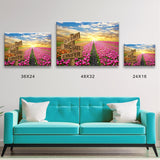 Tulip Field Names Premium Canvas